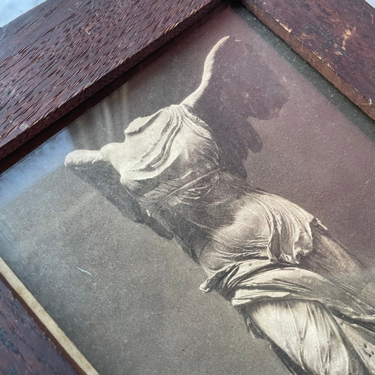 Winged Victory of Samothrace | Nike | Antique Framed Print