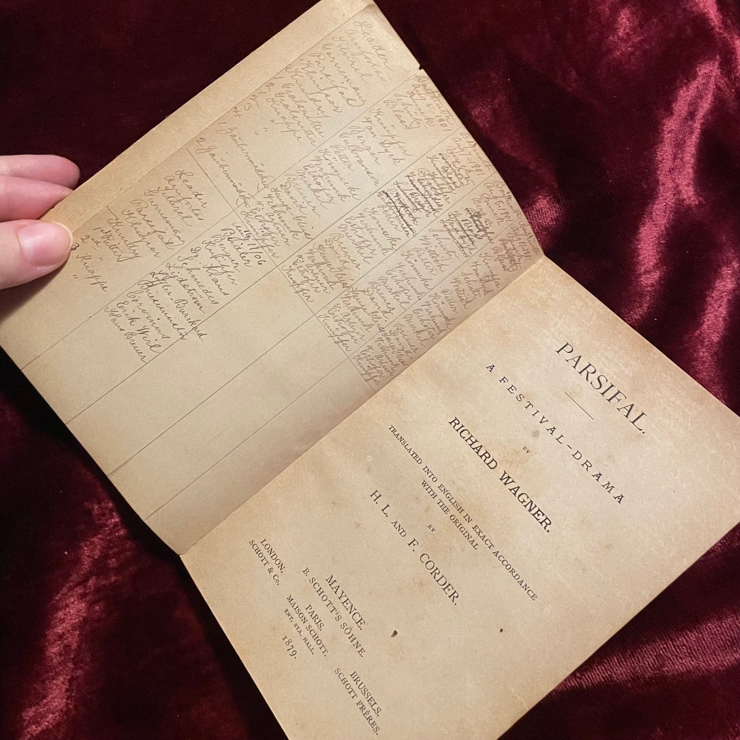 Antique Wagner Libretti | Tristan und Isolde & Parsifal | Bayreuth Festival Souvenirs