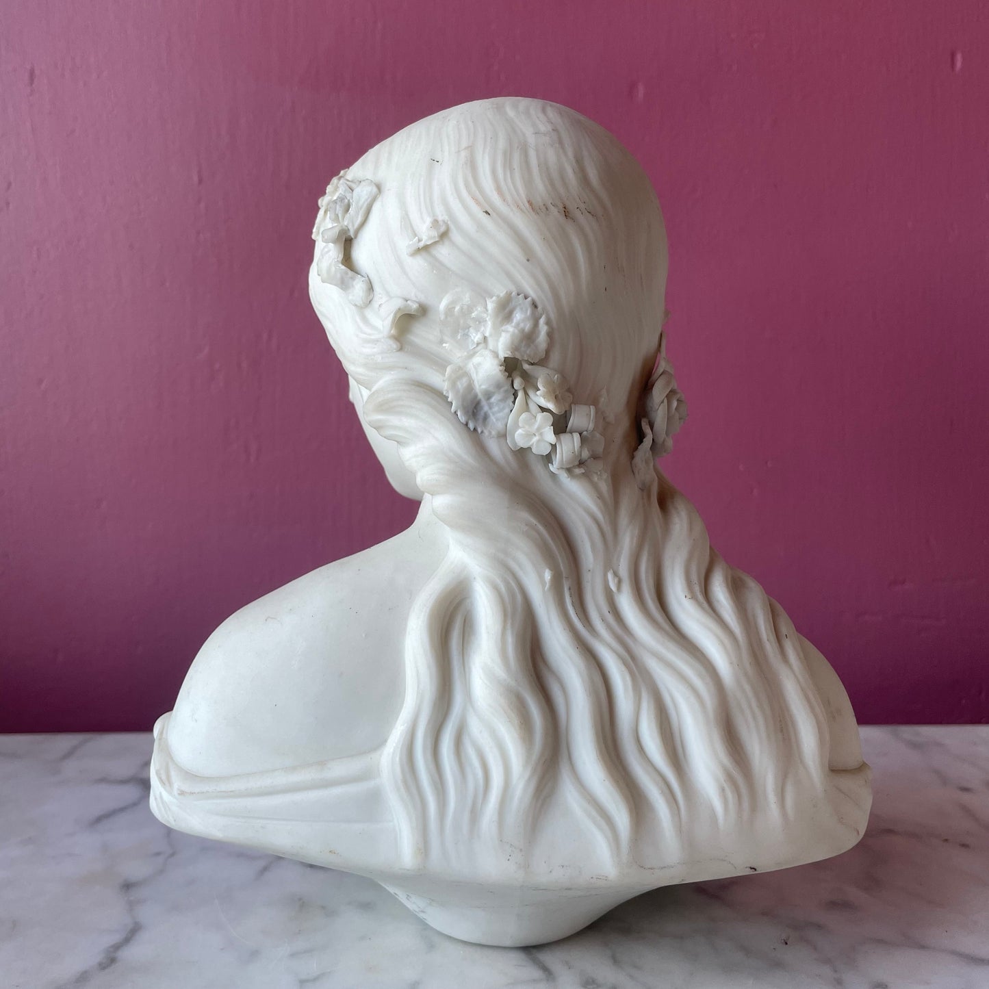 Victorian Parian Bust