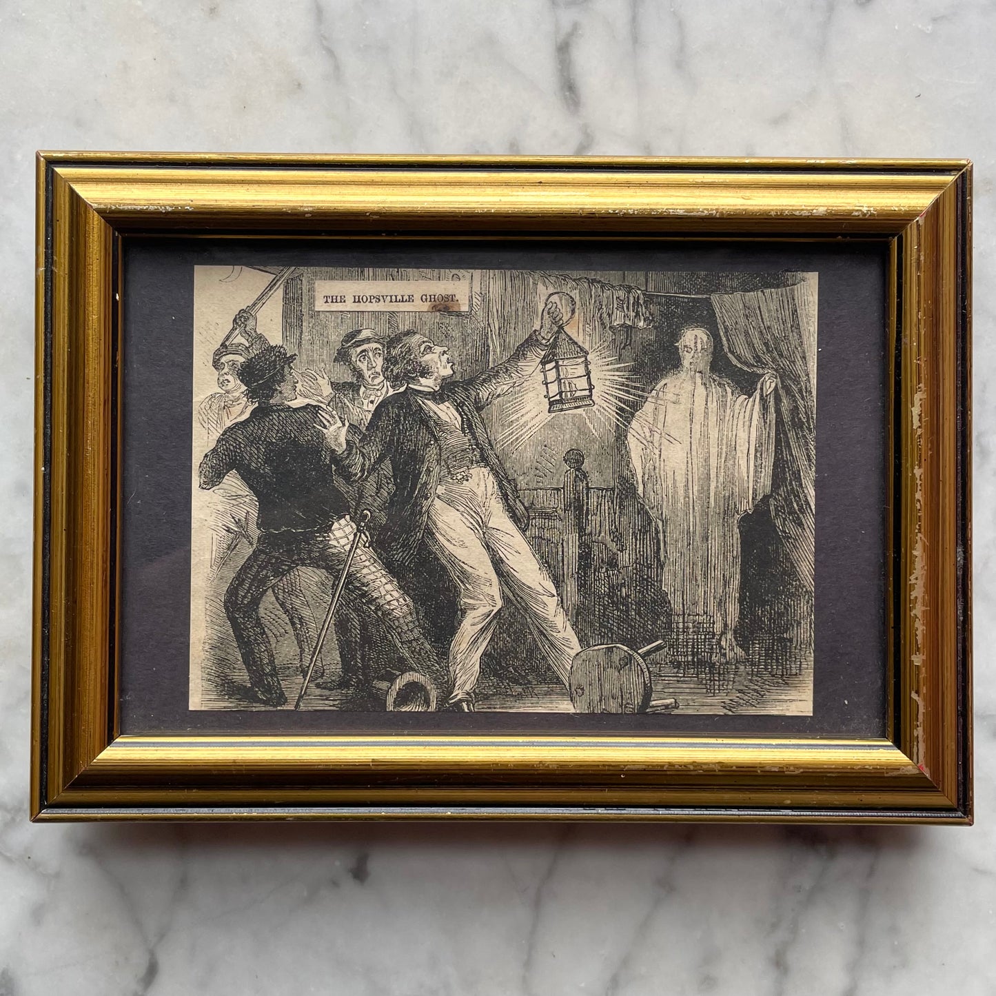 The Hopsville Ghost | Antique Print