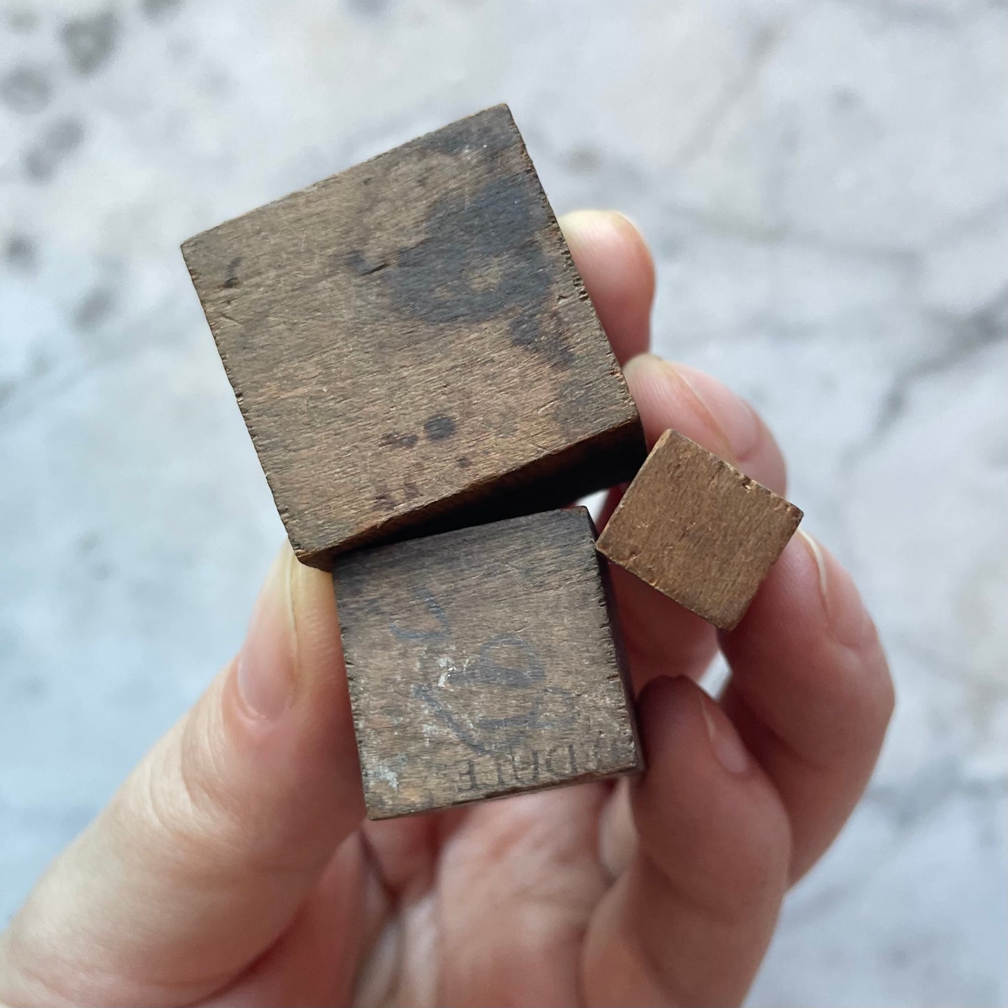 Antique Printers Blocks | Canterbury Crosses