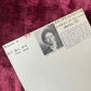 Antique Mugshot Card of Female Offender | Bertilon Card