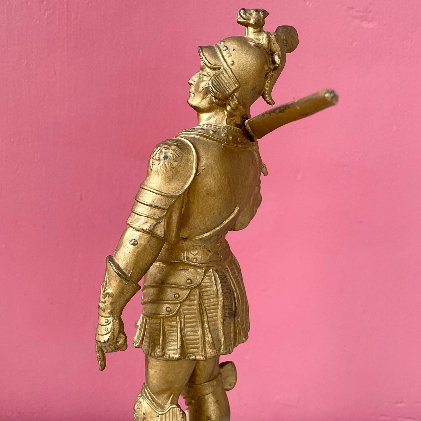 Medieval Revival | Victorian Spelter Knight