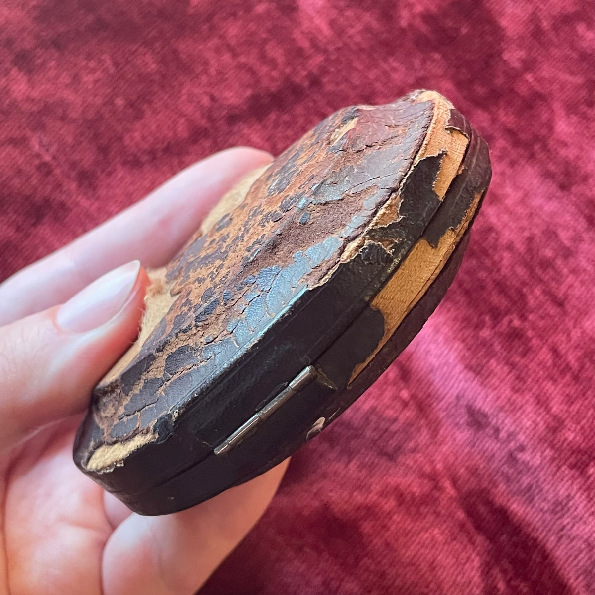Victorian Hair Willow Memorial Palette Work