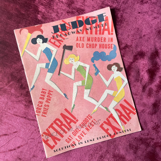 Judge Magazine | Broadway Issue | 1923