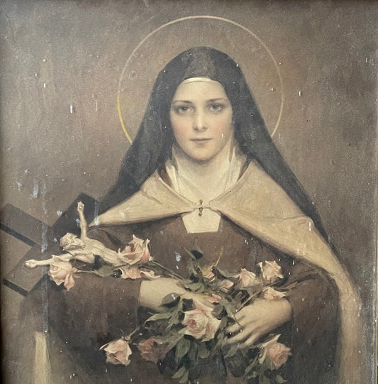 Saint Thérèse of Lisieux | Antique Print