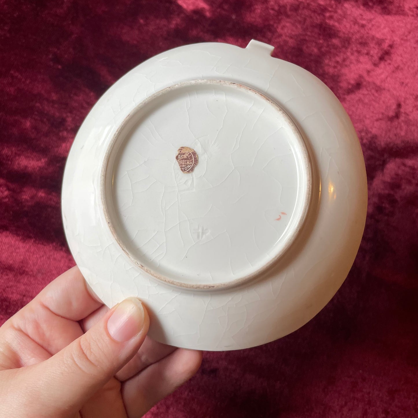 Antique Portait Plate Set