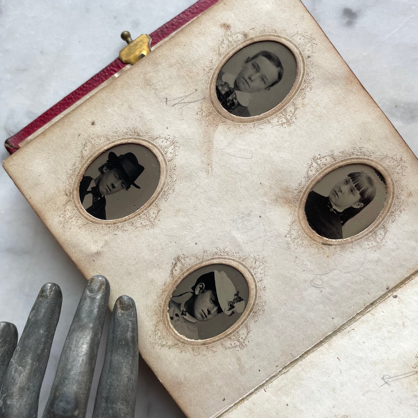 Victorian Gem Tintype Album