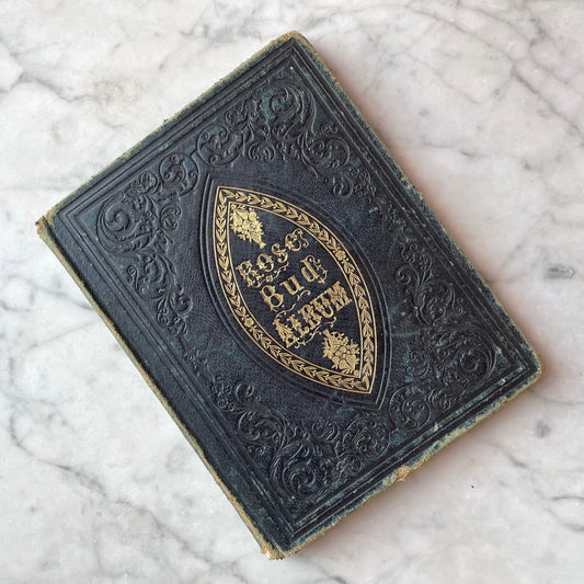 The Rosebud Album | Victorian Autograph Album | 1860s
