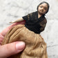 Victorian Milliner’s Model Doll on Wooden Base | 1849