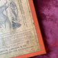 Victorian Corset Ad on Wooden Board