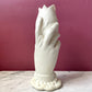 Victorian Parian Hand Shaped Spill Vase
