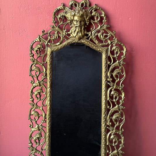 Antique Bacchus Mirror