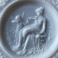Cupid & Psyche | Antique Westmoreland Milk Glass Plate