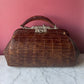 Antique Alligator Doctor Bag