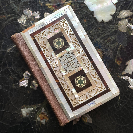 Antique Mother of Pearl Bible