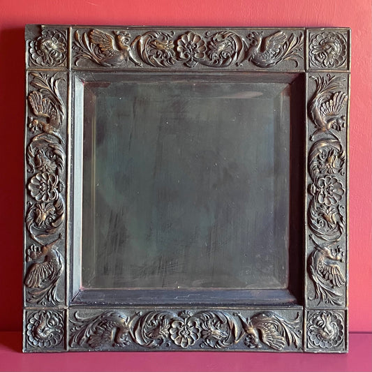 Victorian Medieval Revival Wall Mirror