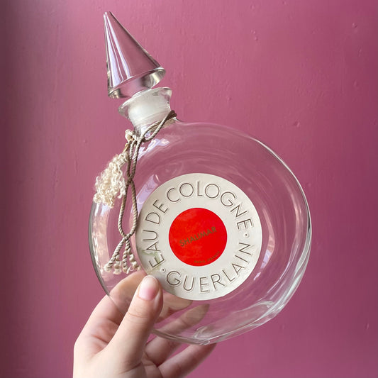 Vintage Guerlain Shalimar Counter Display Bottle