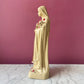 Vintage Chalkware Statue of Saint Thérèse of Lisieux