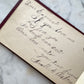 Victorian Autograph Album | 1880s | Connecticut