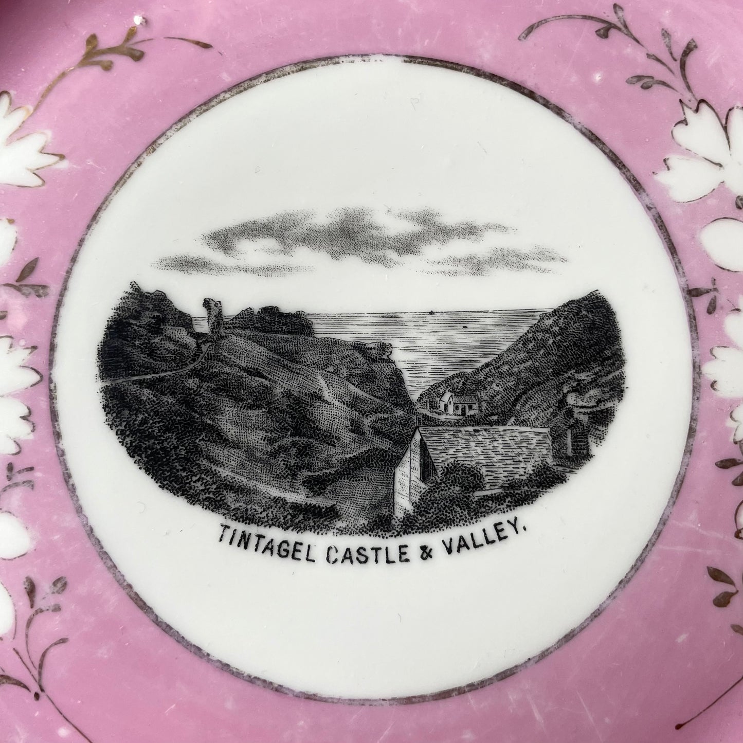 Tintagel Castle | Antique Souvenir Plate