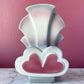 Vintage Deco Revival Heart Vase