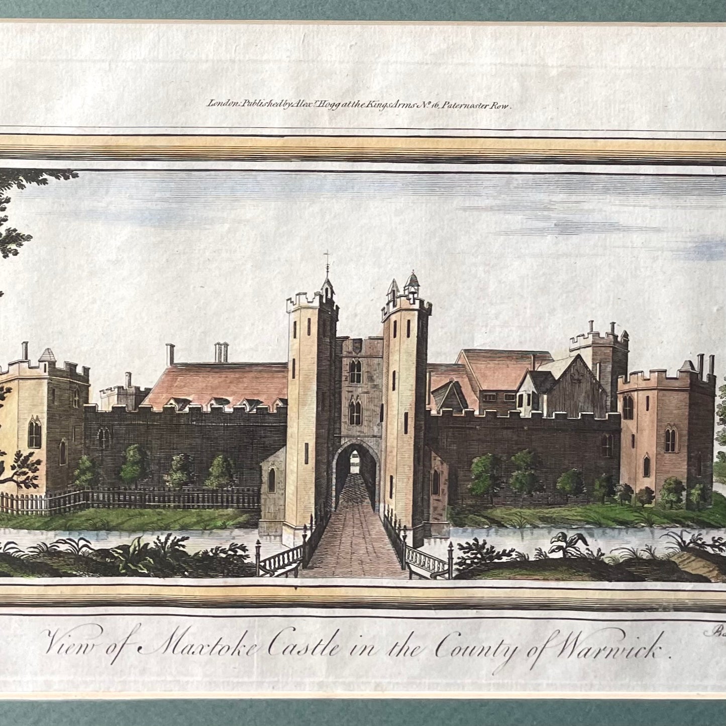 Maxtoke Castle in the County of Warwick | Alexander Hogg | 1780