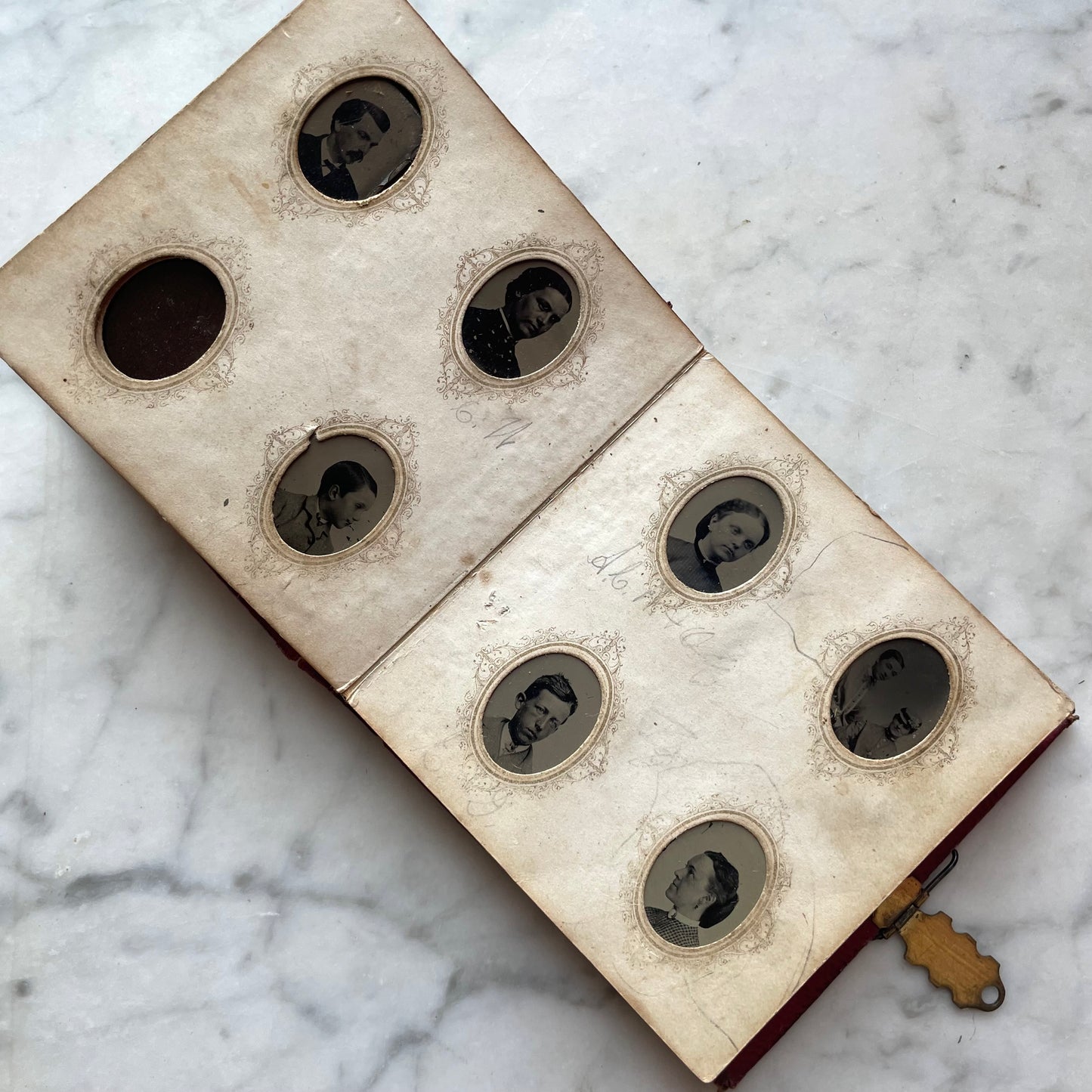 Victorian Gem Tintype Album