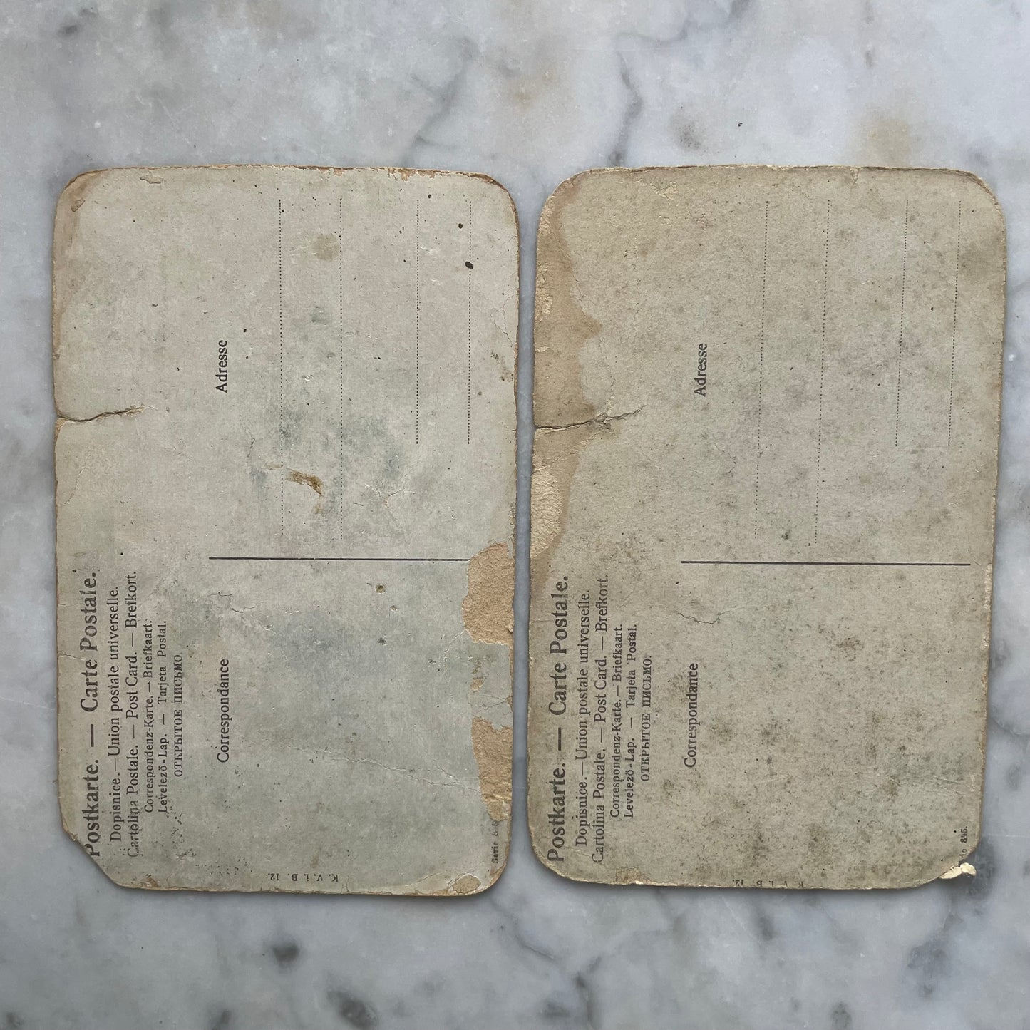 Antique Sapphic Postcards