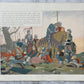 Jeanne d’Arc Antique Print | Double Sided | M. Boutet de Monvel