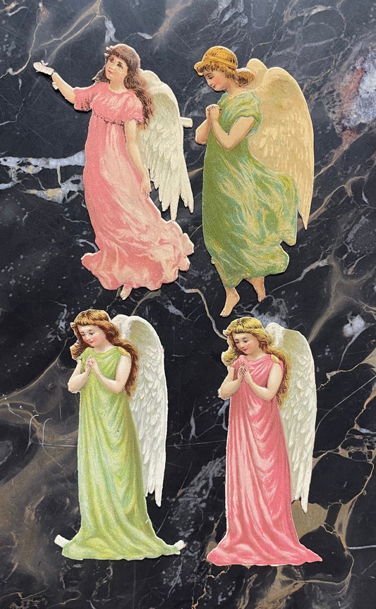 Victorian Die Cut Angels