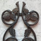 Antique Cast Iron Rose Panel