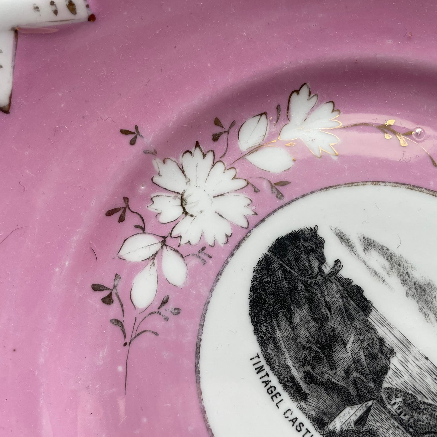 Tintagel Castle | Antique Souvenir Plate