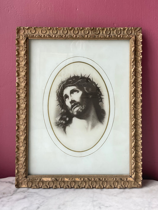Antique Passion of Christ Framed Print