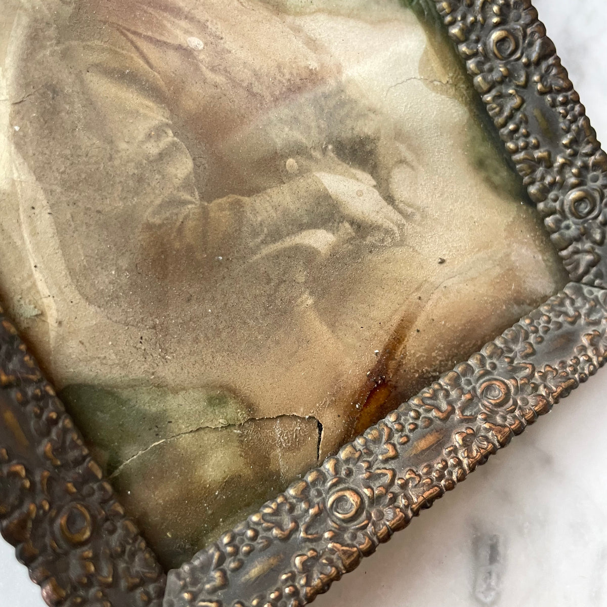 Victorian Miniature Portrait of a Young Black Girl