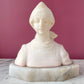 Antique Marble Bust | 1890s | Signed P. Sarchi
