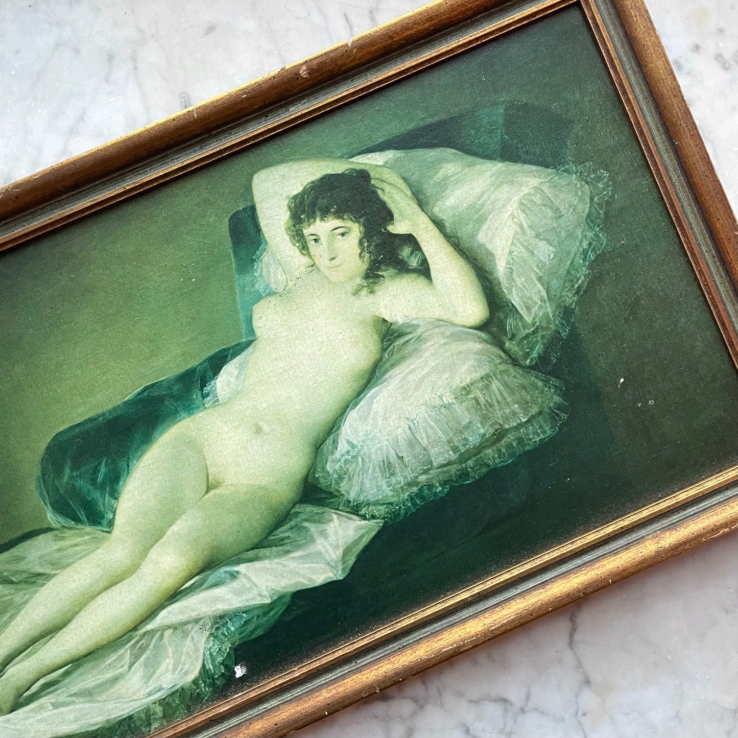 Vintage Goya Print | La Maja desnuda