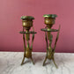 Vintage Griffin Candleholders