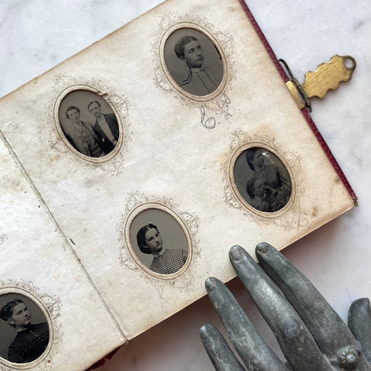 Victorian Gem Tintype Album