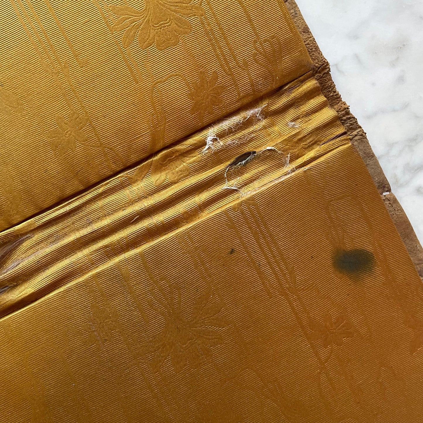 Antique Art Nouveau Leather Folder
