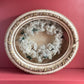 Victorian Feather Work Wreath in Original Shadow Box