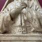 Antique Chalkware Nun