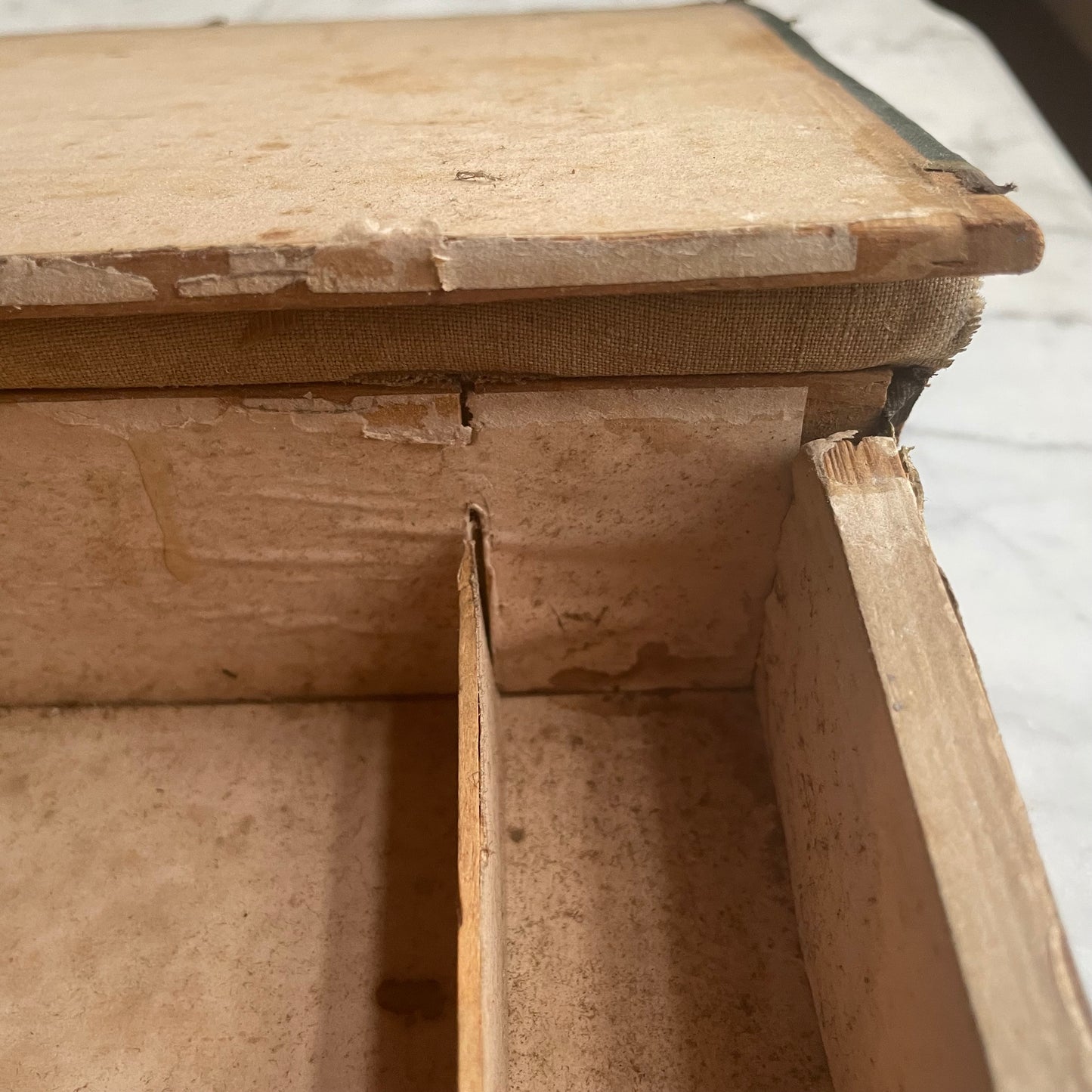 Victorian Trompe l’œil Book Shaped Box