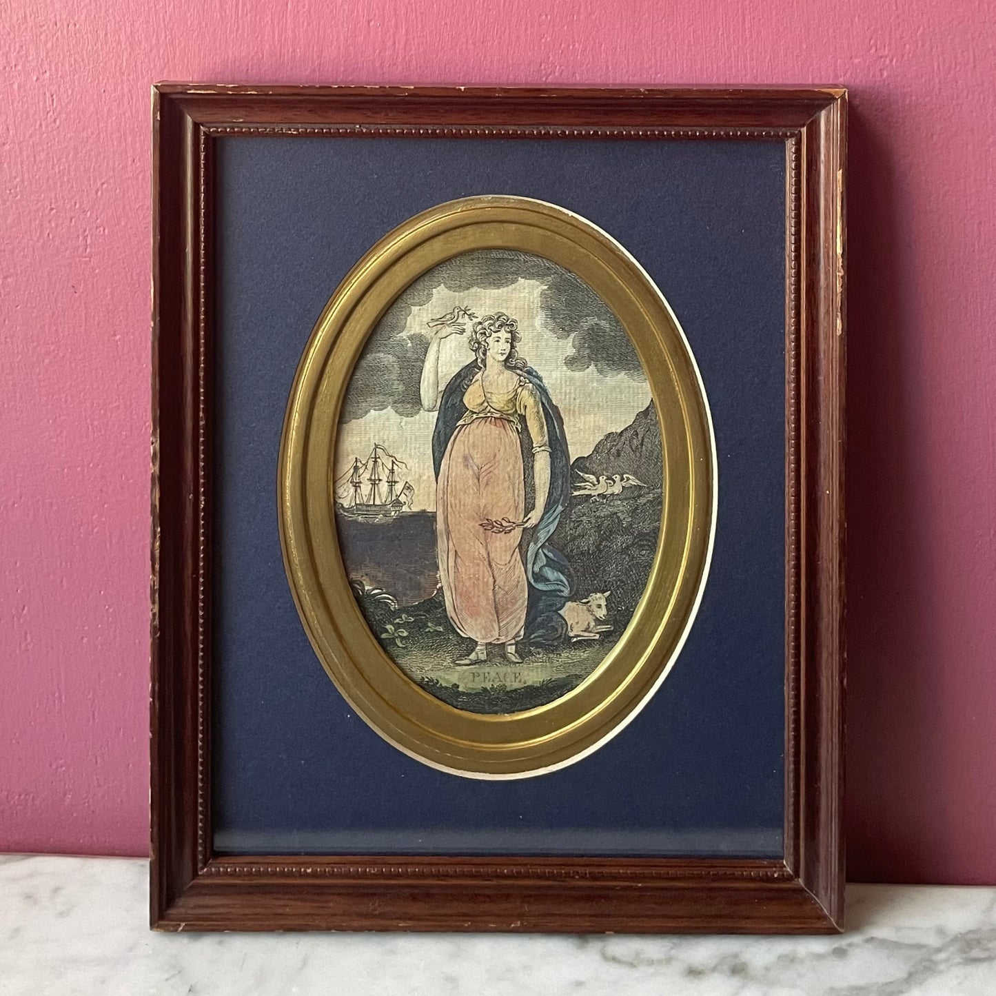 Peace | 18th Century Mezzotint