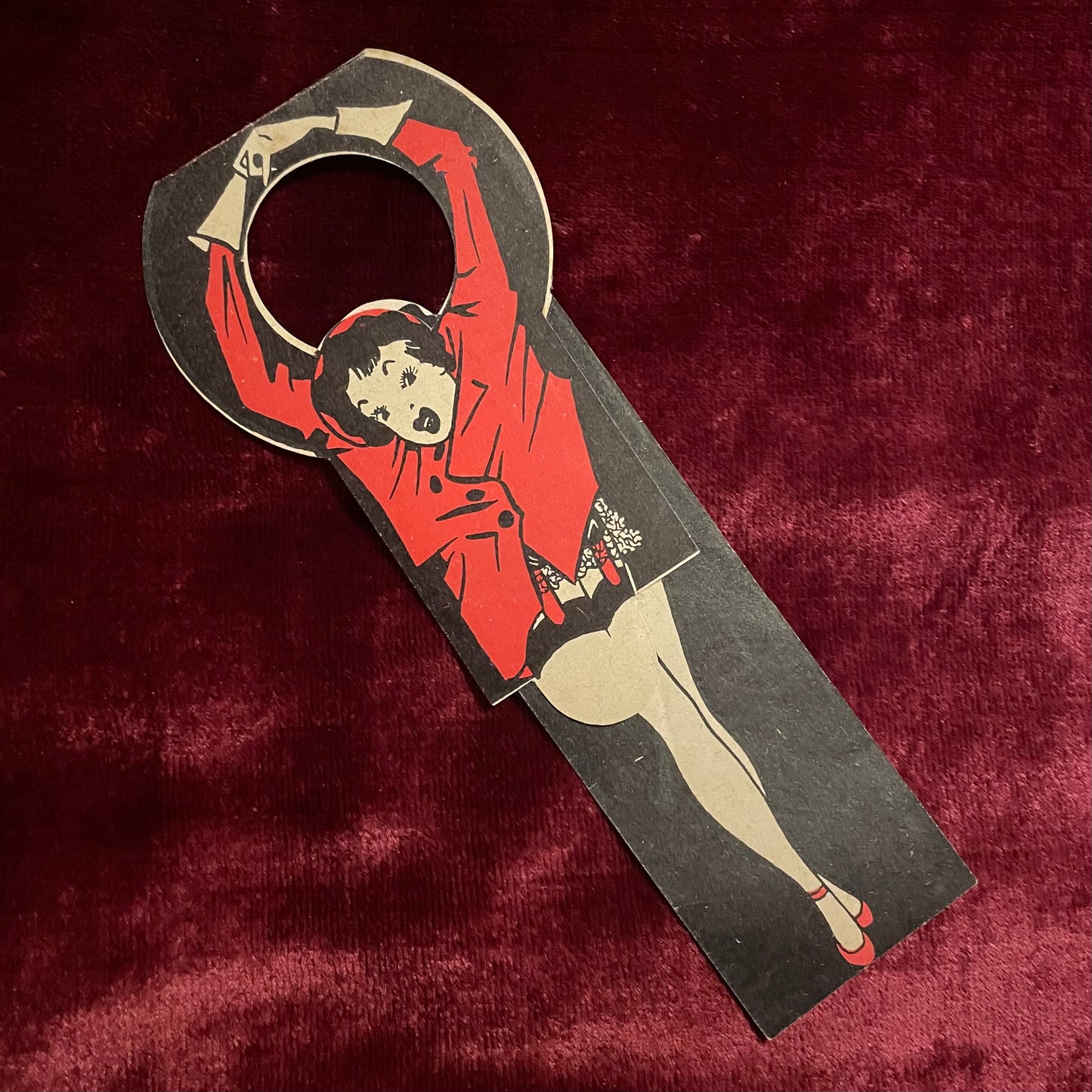 Weimar Era Advertising Door Knocker