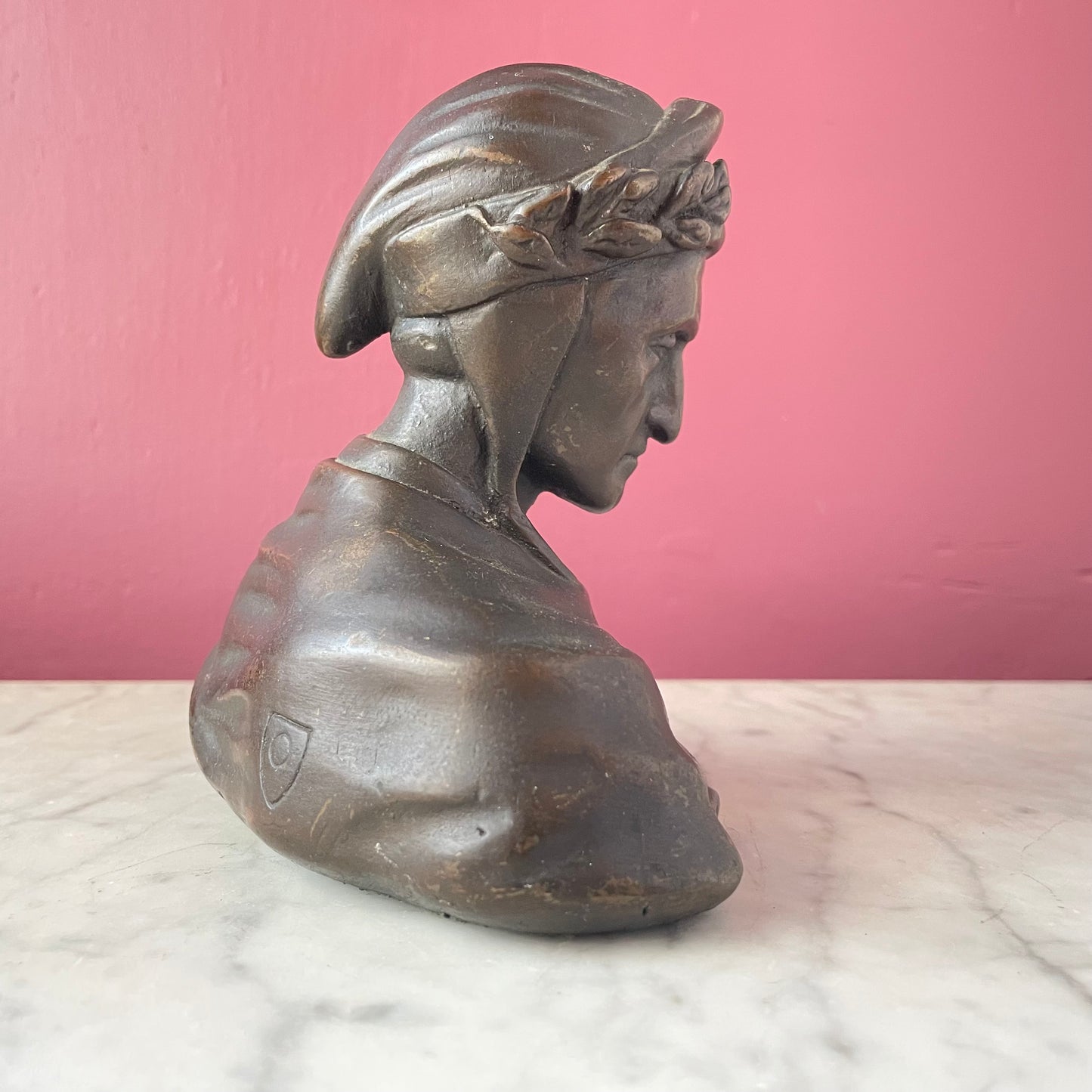 Antique Bust of Dante