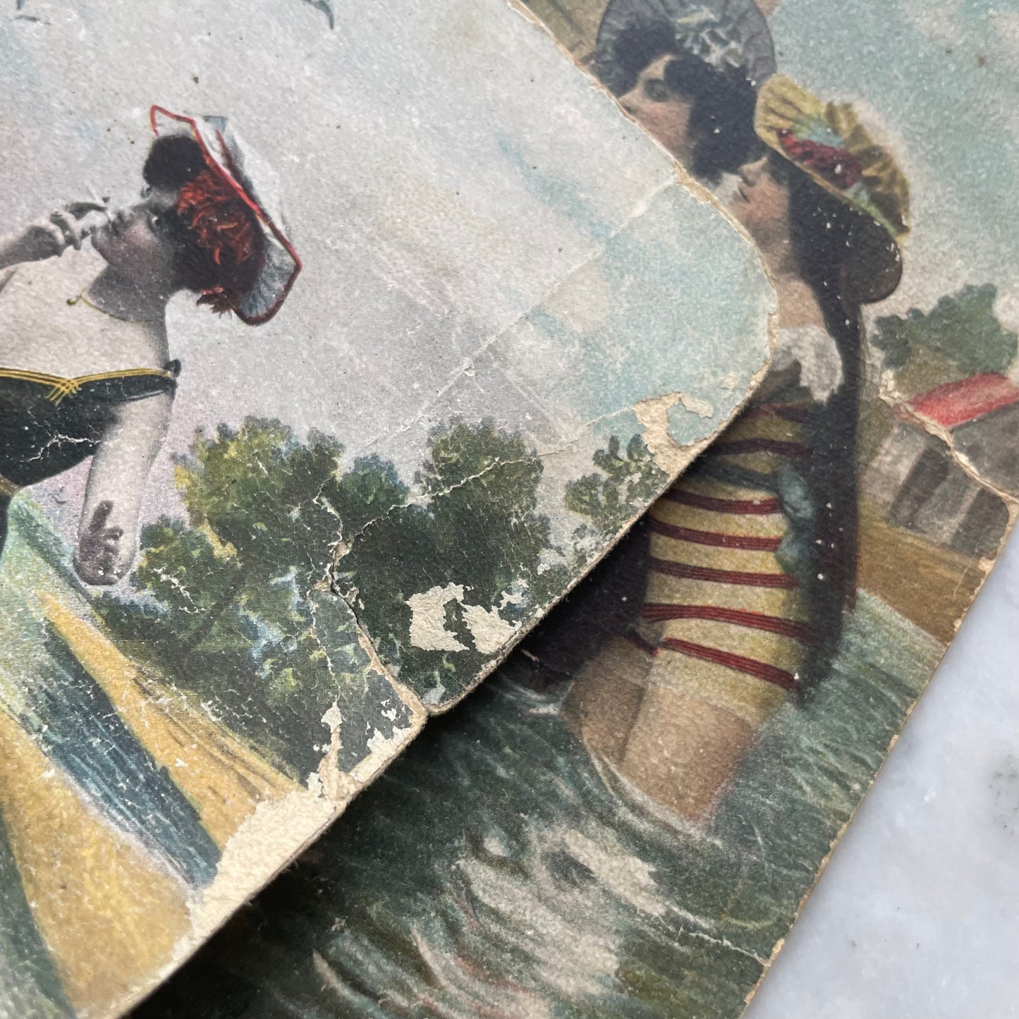 Antique Sapphic Postcards