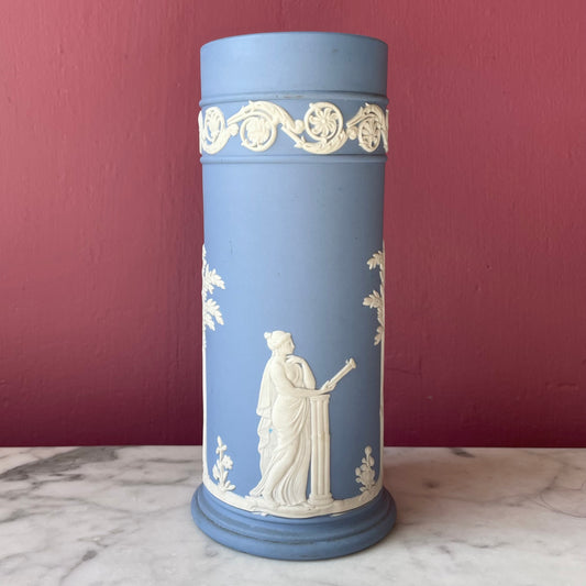 Blue & White Vintage Wedgwood Vase
