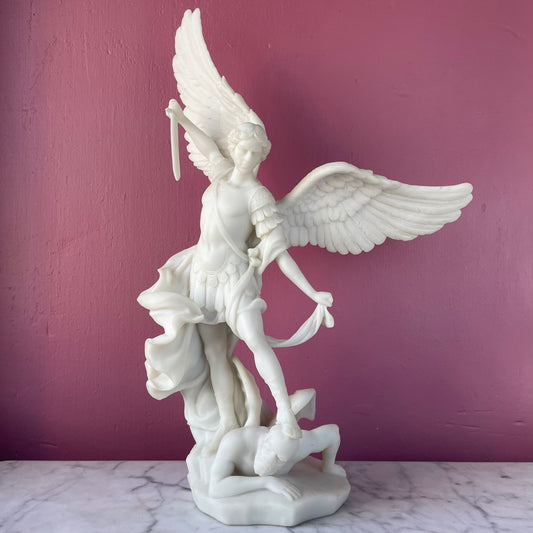 Vintage Archangel Michael Statuette