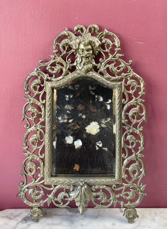 Antique Bacchus Mirror